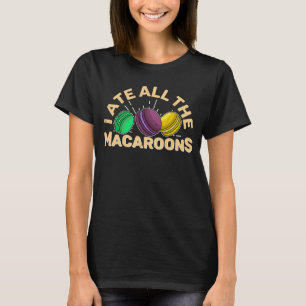 マカロンレシピデザートイタリア菓子サイイ Tシャツ