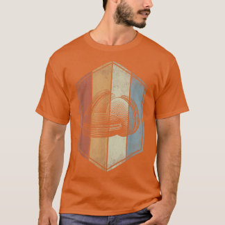 マカロンレトロヴィンテージスタイルマカロン恋人ベーキングB Tシャツ