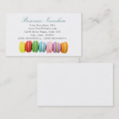 マカロン名刺 名刺 (正面/裏面)