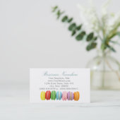 マカロン名刺 名刺 (スタンド正面)