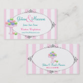 マカロン名刺 名刺 (正面/裏面)