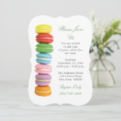 マカロン招待状 招待状 (スタンド正面)