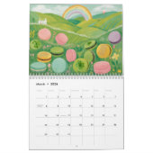 マカロン暦 カレンダー (3月 2026)