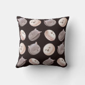 マカロン柄 クッション (裏面)