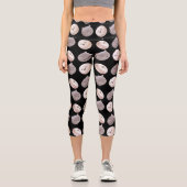 マカロン模様 カプリレギンス (正面)