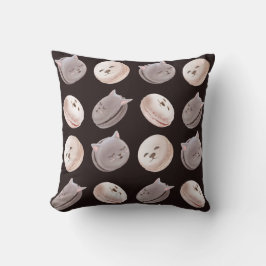 マカロン模様 クッション