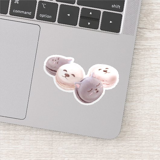 マカロン模様 シール (詳細)