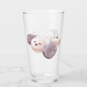 マカロン模様 タンブラーグラス (裏面)