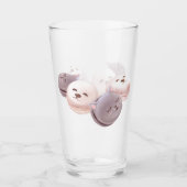 マカロン模様 タンブラーグラス (正面)