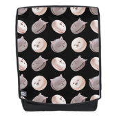 マカロン模様 バックパック (正面)