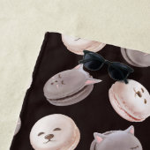 マカロン模様 ビーチタオル (インサイチュ)