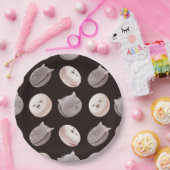 マカロン模様 ペーパープレート (パーティー)