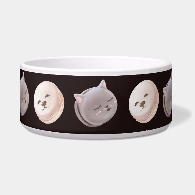 マカロン模様 ボウル (正面)