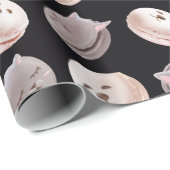 マカロン模様 ラッピングペーパー (ロールコーナー)