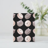 マカロン模様 案内ポストカード (スタンド正面)