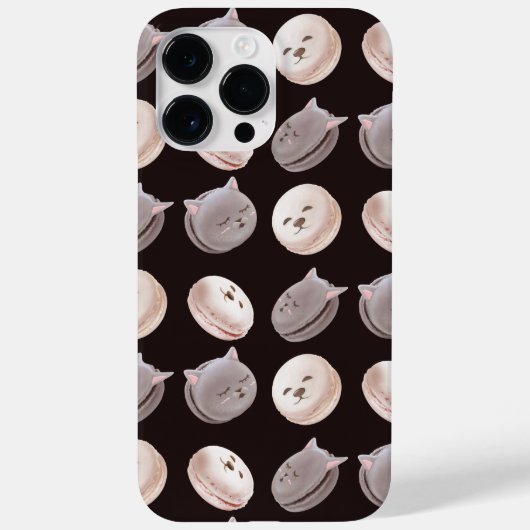 マカロン模様 Case-Mate iPhoneケース (裏面)