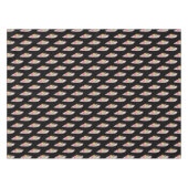 マカロン漫画イラストレーション テーブルクロス (正面(横))