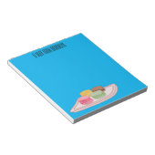 マカロン漫画イラストレーション ノートパッド (アングル)