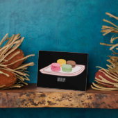 マカロン漫画イラストレーション フォトプラーク (側面)