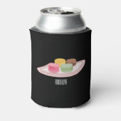 マカロン漫画イラストレーション 缶クーラー (缶裏面)