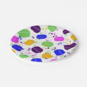 マカロン紙吹雪紙プレート ペーパープレート (アングル)