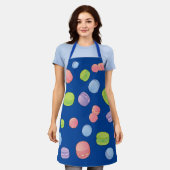 マカロン エプロン (着用した状態)