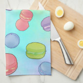 マカロン キッチンタオル (四つ折り)