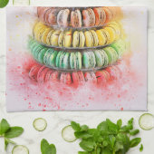 マカロン キッチンタオル (折り畳み)