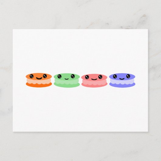 マカロン・ジョイ ポストカード (正面)