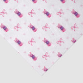 マカロン ピンク リボン コケッティー 誕生日 結婚前パーティー 薄葉紙 (詳細)