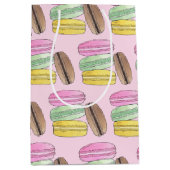 マカロン フランス菓子 クッキー マカロン パティスリー ミディアムペーパーバッグ (正面)