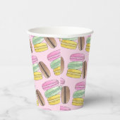 マカロン フランス菓子 クッキー マカロン パティスリー 紙コップ (右)