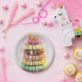 マカロン ペーパープレート (パーティー)