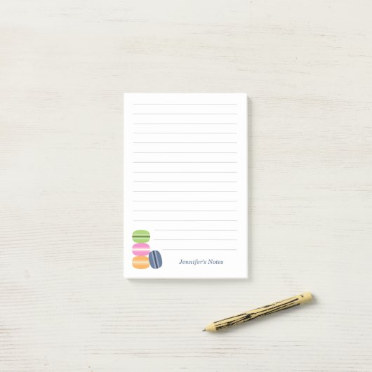 マカロン ポストイット (デスク上)