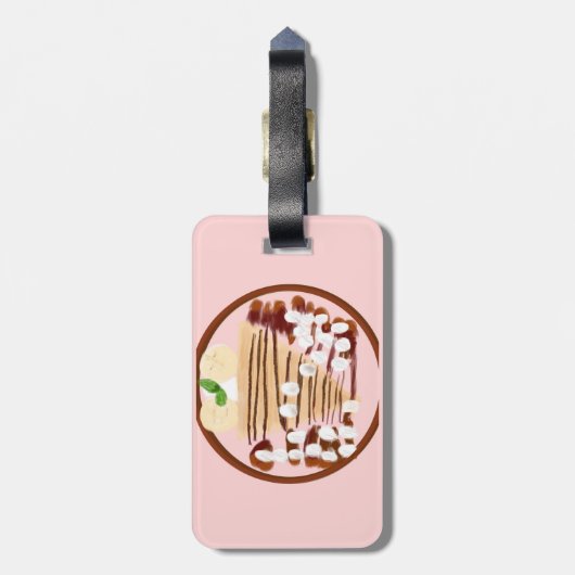 マカロン ラゲッジタグ (裏面縦)