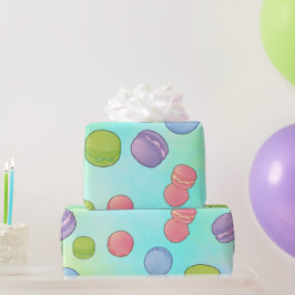 マカロン ラッピングペーパー