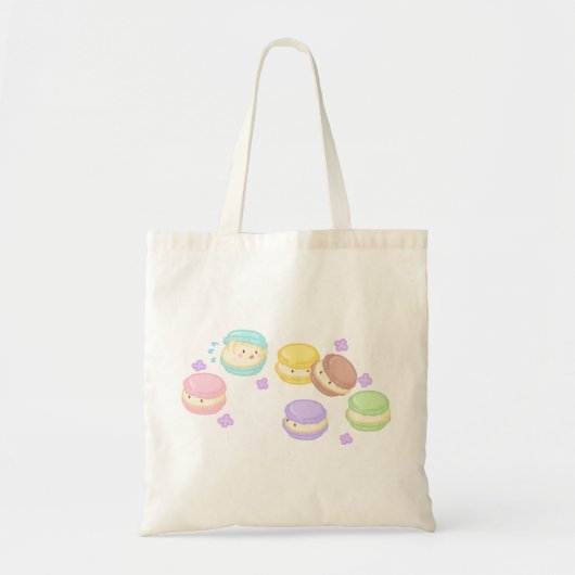 【マカロン?】 Macarons? トートバッグ (正面)