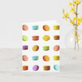 マカロンCookie カード (黄色い花)