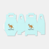 マカンガルーとベビーイン誕生日帽子 フェイバーボックス (折り畳みなし)