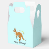 マカンガルーとベビーイン誕生日帽子 フェイバーボックス (オープン)