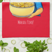 マカン時間 キッチンタオル (折り畳み)