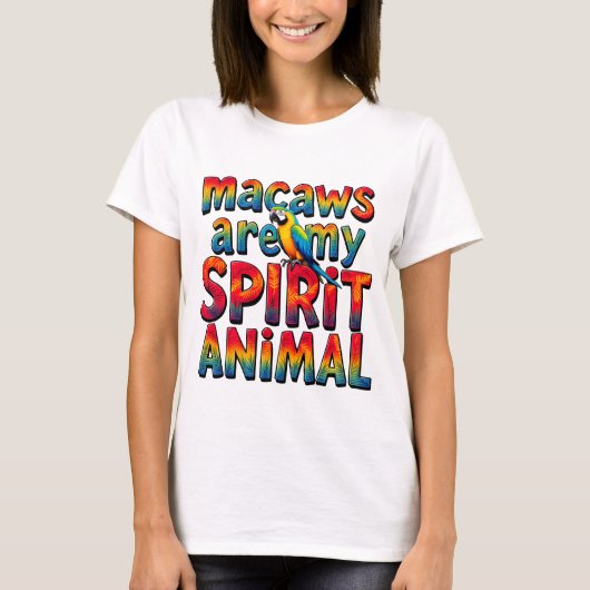マカーズは私の霊獣の女の子 Tシャツ (正面)