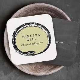 マカーブレヘビ スクエア名刺