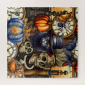 マカーブレマッシュアップ:スティームパンクのハロウィンドライツ ジグソーパズル (横)