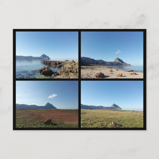 マカーリ、シチリア島（イタリア） ポストカード (正面)