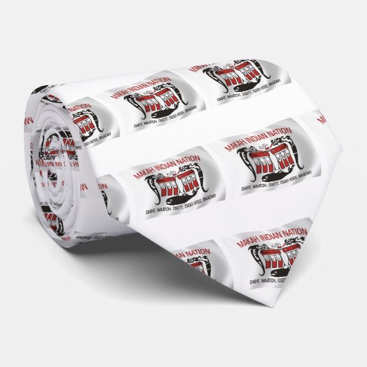 マカ族国旗のネクタイ ネクタイ (ロール)