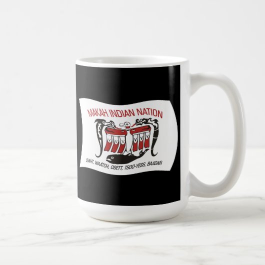 マカ族国旗のマグカップ コーヒーマグカップ (右)