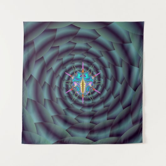 マカ虫 タペストリー (正面)