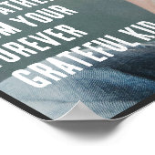 マガおもしろいカスタムジンの写真カバー ポスター (角)