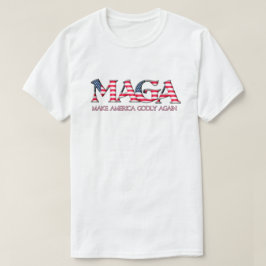 マガはアメリカを再び信心深くする Tシャツ